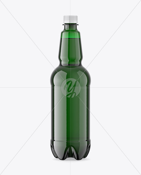 Download Green Plastic Dark Beer Bottle Mockup In Bottle Mockups On Yellow Images Object Mockups Yellowimages Mockups