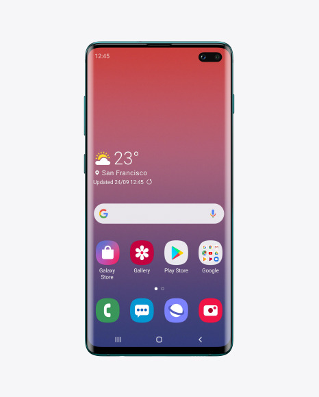 Samsung Galaxy S10 Mockup Set