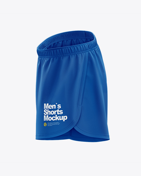 Download Men's Split Shorts mockup (Side View) in Apparel Mockups ...