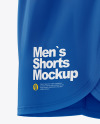 Download Men S Split Shorts Mockup Side View In Apparel Mockups On Yellow Images Object Mockups