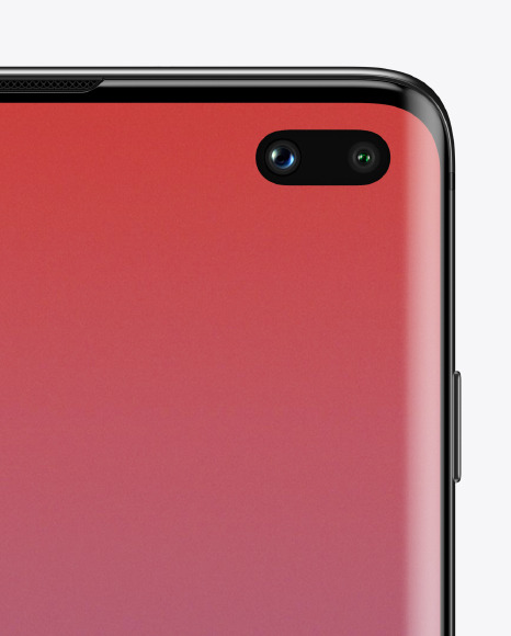 Onyx Samsung Galaxy S10 Mockup PSD #2