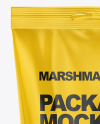 Bag With Marshmallows Mockup