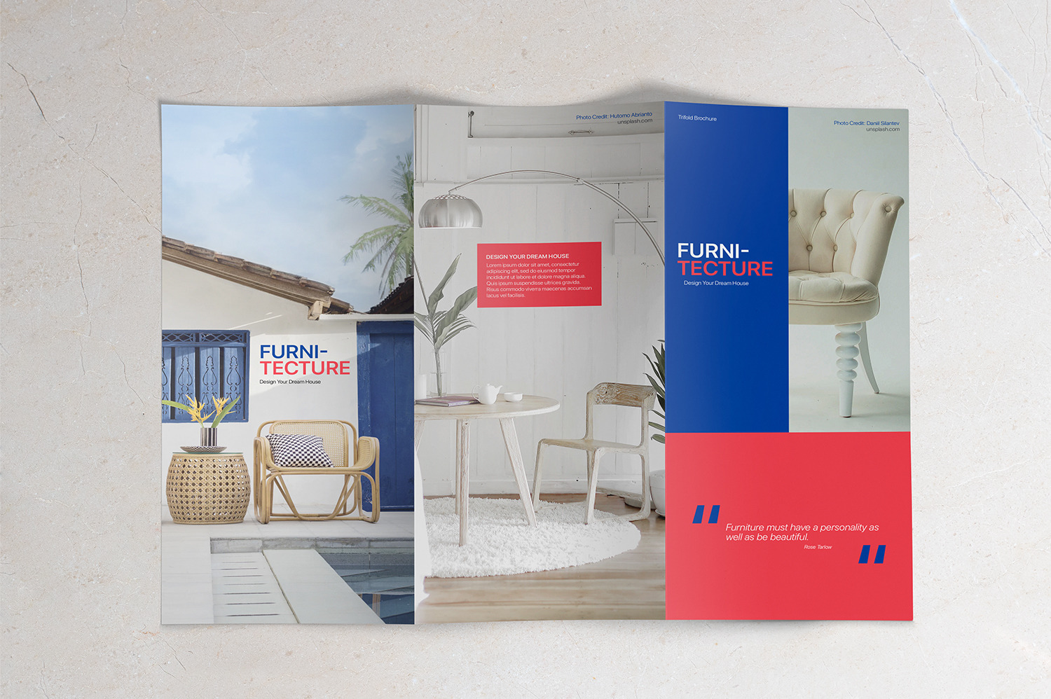 Download Adobe Dimension Brochure Mockup