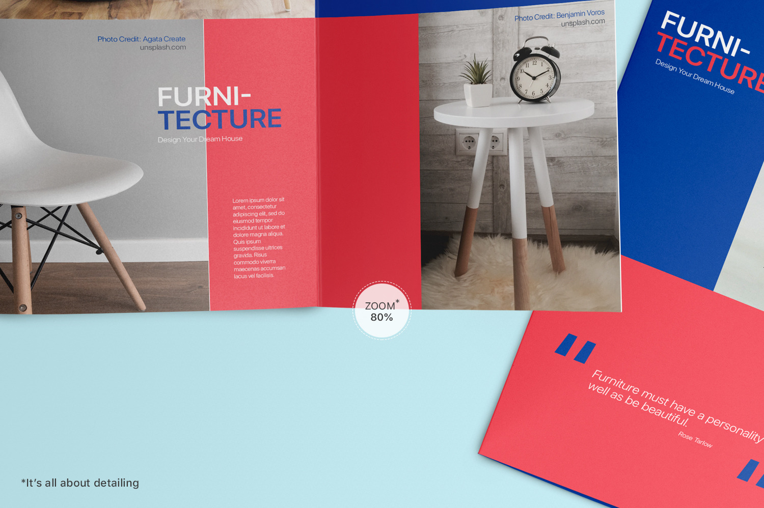 Download Adobe Dimension Brochure Mockup