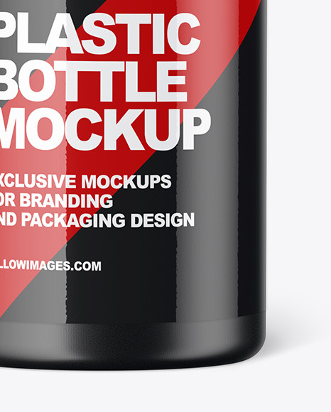 Matte Plastic Bottle PSD #1