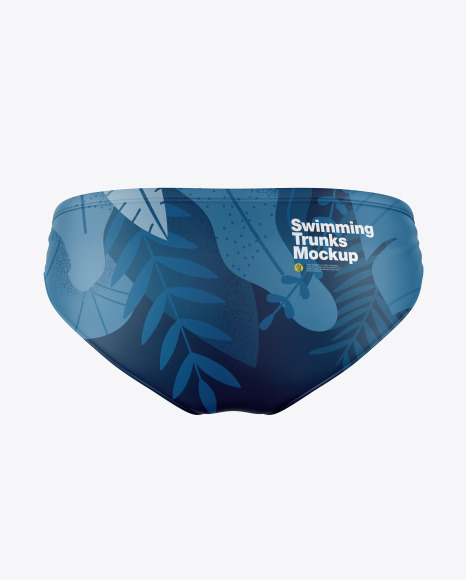 Matte Swimming Trunks Mockup