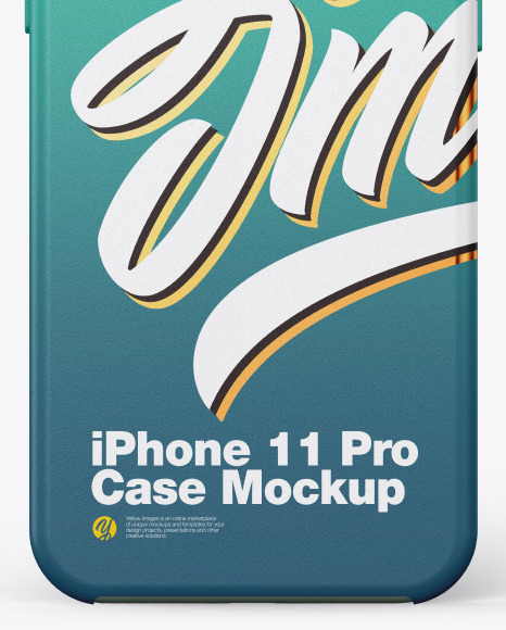 IPhone 11 Pro Textured Case Mockup PSD #6