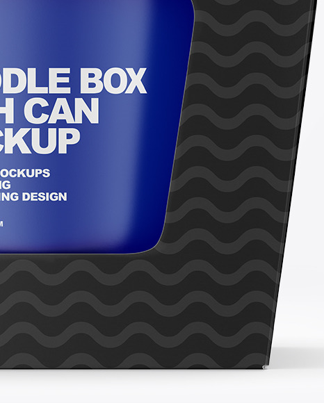 Download Paper Noodle Box With Can Mockup In Box Mockups On Yellow Images Object Mockups Yellowimages Mockups