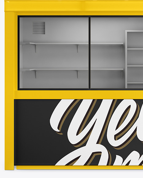 Download Market Mockup in Object Mockups on Yellow Images Object Mockups