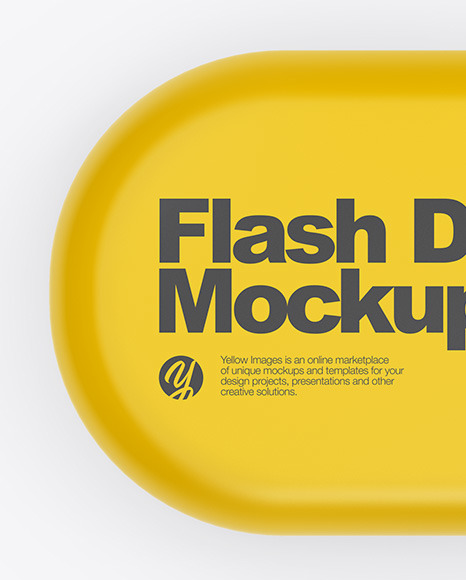 Download Matte Usb Flash Drive Mockup In Object Mockups On Yellow Images Object Mockups Yellowimages Mockups