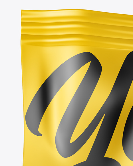 Coffee Bag Mockup PSD #1