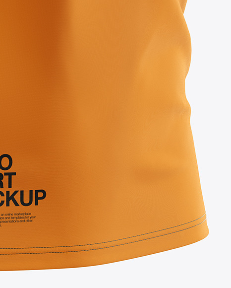 Men s Polo Shirt Mockup PSD #1