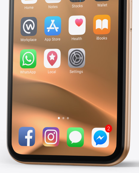 Apple Iphone 11 Pro Mockup In Device Mockups On Yellow Images Object Mockups