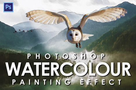 Watercolour Photoshop Action