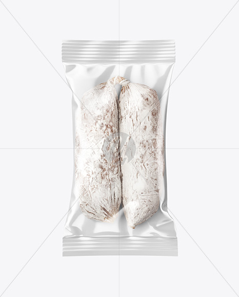 Download Dried Salami Sausages In Package Mockup In Packaging Mockups On Yellow Images Object Mockups