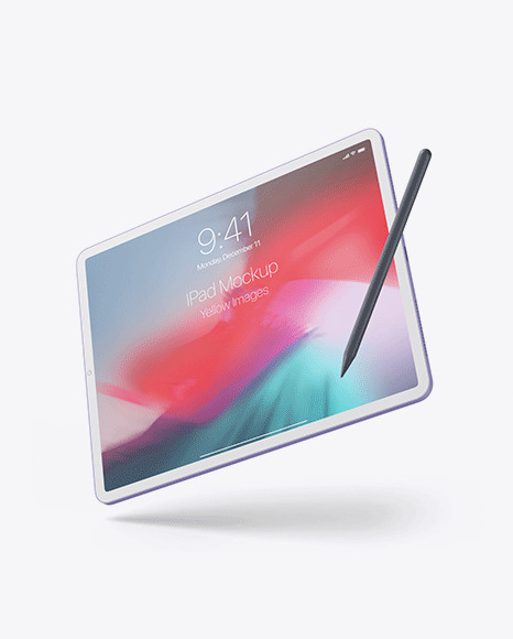 Ipad Clay Mockup Psd