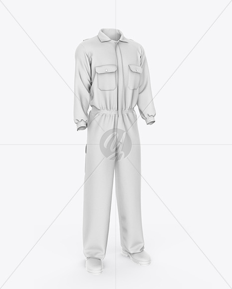 Download Summer Overalls Mockup Front View In Apparel Mockups On Yellow Images Object Mockups