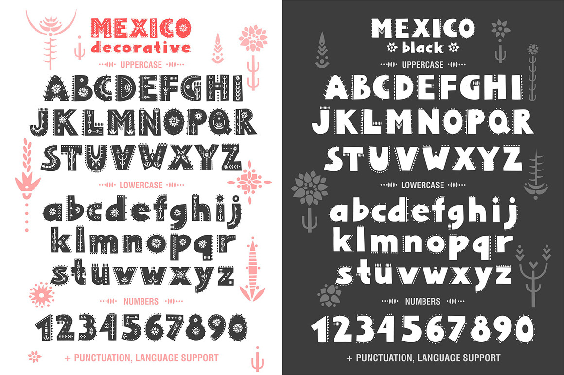 Mexico - Font Family