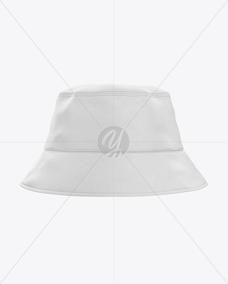 Download Bucket Hat Mockup Front View In Apparel Mockups On Yellow Images Object Mockups