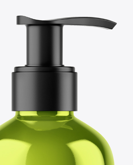 Download Metallic Liquid Soap Bottle Mockup in Bottle Mockups on Yellow Images Object Mockups