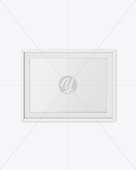 Glossy Photo Frame Mockup PSD #3