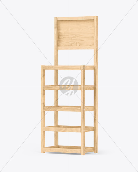 Download Wooden Display Stand Mockup In Object Mockups On Yellow Images Object Mockups Yellowimages Mockups