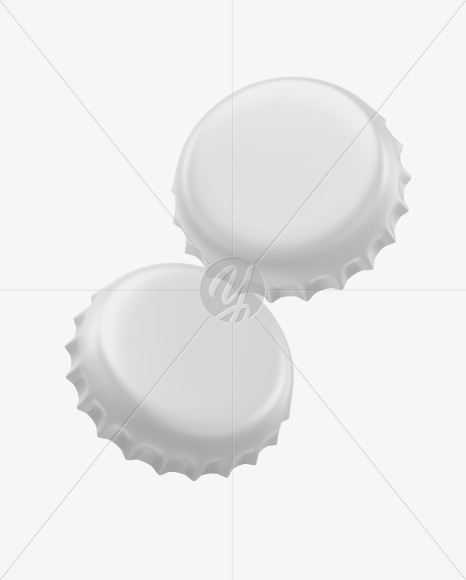 Download Two Matte Bottle Caps Mockup In Bottle Mockups On Yellow Images Object Mockups Yellowimages Mockups