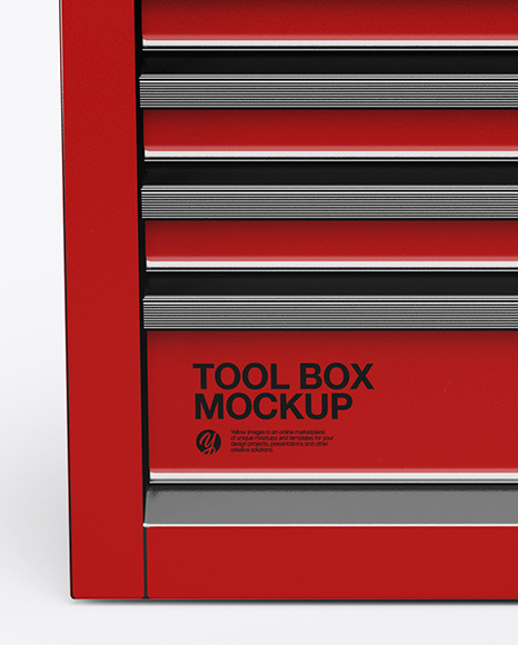 Download Tool Box Mockup in Box Mockups on Yellow Images Object Mockups