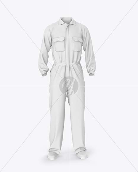 Download Worker Uniform Mockup - Front View in Apparel Mockups on ...