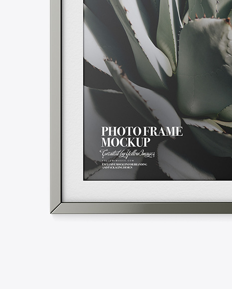 Matte Photo Frame Mockup PSD #1