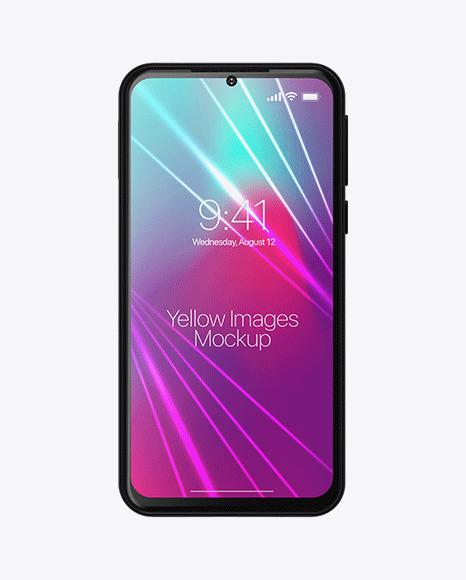 Download Xiaomi Redmi Note 7 Mockup In Device Mockups On Yellow Images Object Mockups