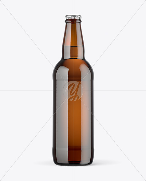 Frosted Glass Gin Bottle Mockup In Bottle Mockups On Yellow Images Object Mockups