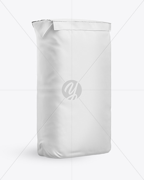 Download Paper Flour Bag Mockup In Bag Sack Mockups On Yellow Images Object Mockups