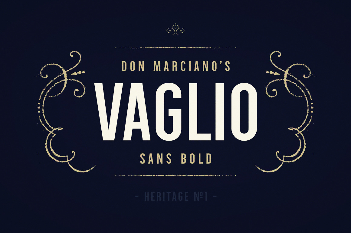 Vaglio Sans Bold In Fonts On Yellow Images Creative Store