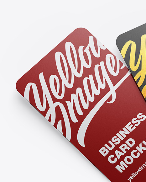 Business Cards Mockup PSD #7