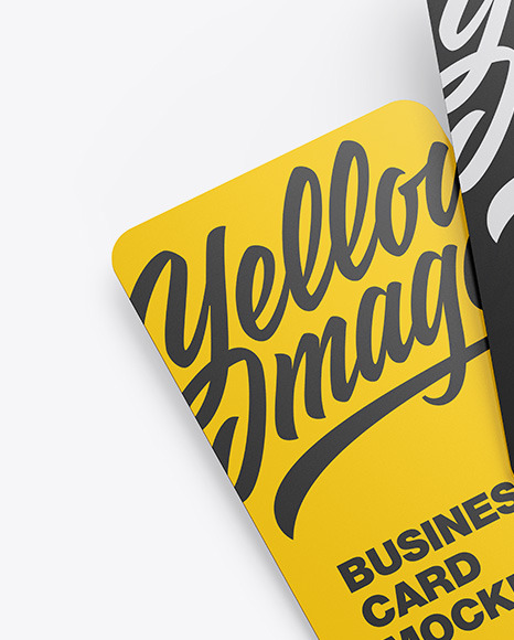 Two Business Card Mockup PSD #1