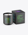 Candle W/ Box Mockup