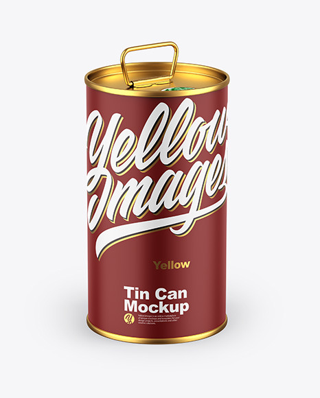 Download Matte Olive Oil Tin Can Mockup In Can Mockups On Yellow Images Object Mockups Yellowimages Mockups