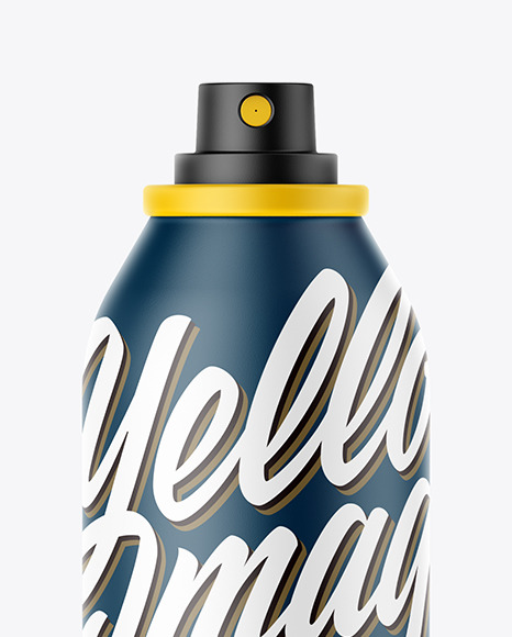 Matte Sprayer Bottle Mockup PSD #1