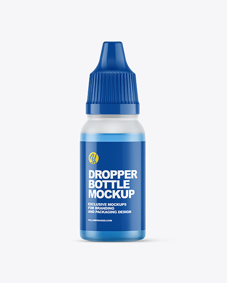 Dropper Bottle Mockup PSD #2