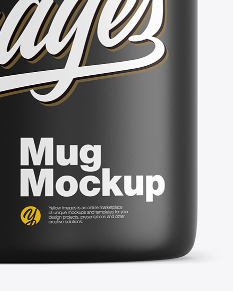 Matte Coffee Cup Mockup PSD #1