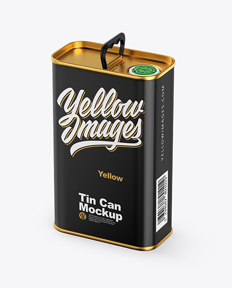 Download Glossy Olive Oil Tin Can Mockup In Can Mockups On Yellow Images Object Mockups Yellowimages Mockups