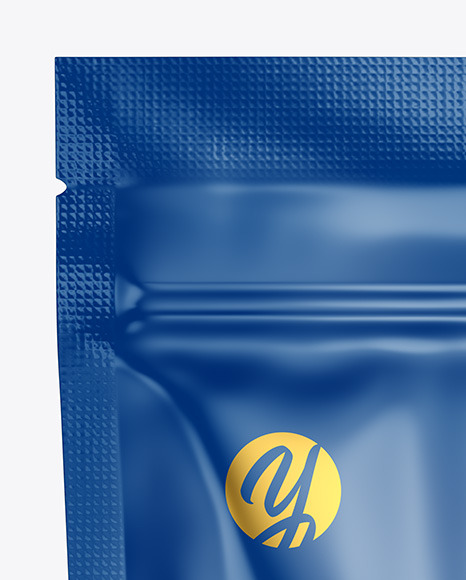 Glossy Stand up Pouch Mockup PSD #1