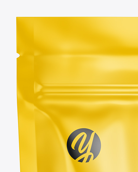 Glossy Stand up Pouch Mockup PSD #6