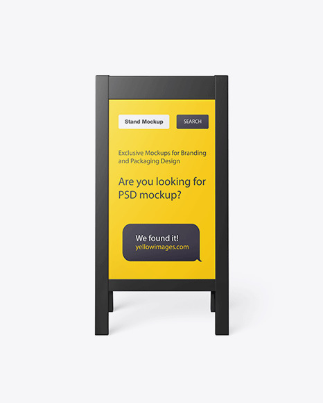 Banner Ad Mockup Psd