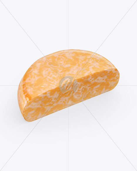 Download Quarter Of Cheese Mockup In Packaging Mockups On Yellow Images Object Mockups PSD Mockup Templates