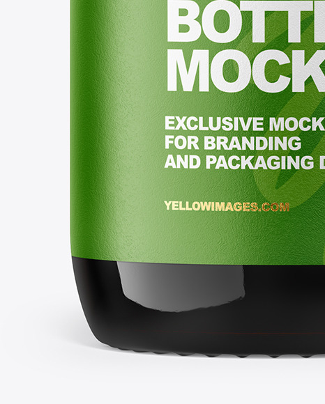 Download 50ml Amber Glass Bottle Mockup In Bottle Mockups On Yellow Images Object Mockups PSD Mockup Templates