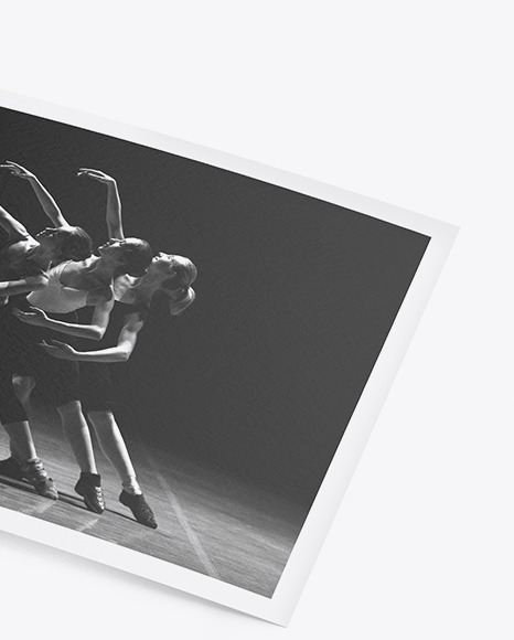 Paper A5 Postcard Mockup PSD #1