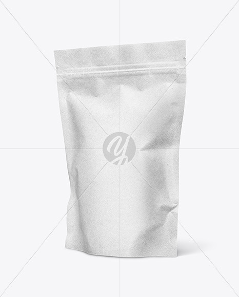 Download Kraft Paper Food Bag Mockup In Bag Sack Mockups On Yellow Images Object Mockups Yellowimages Mockups