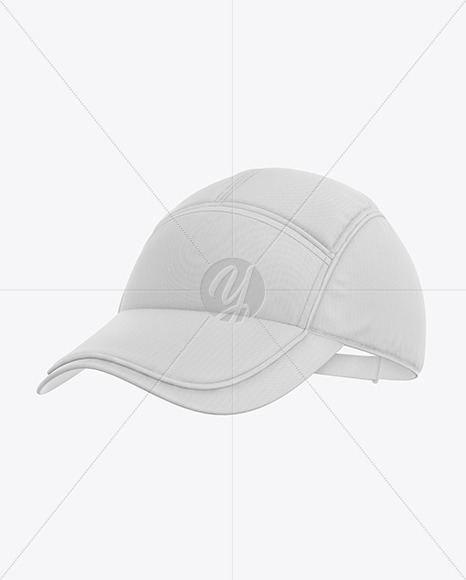 Download Trucker Cap With Flat Visor Mockup Side View In Apparel Mockups On Yellow Images Object Mockups PSD Mockup Templates